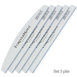 Kit 5 Pile Profesionale Long Lasting ForeverNails Deluxe Zebra 100/150