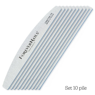 Kit 10 Pile Profesionale Long Lasting ForeverNails Deluxe Zebra 100/150