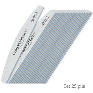 Kit 25 Pile Profesionale Long Lasting ForeverNails Deluxe Zebra 100/150