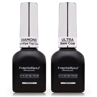 Duo Base and Top Coat ForeverNails Kit