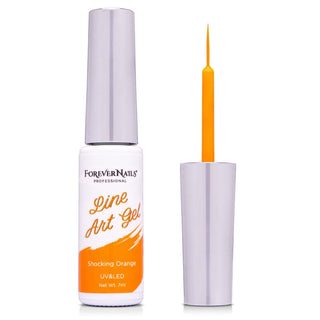 Liner Artistic Oja Semipermanenta ForeverNails Shocking Orange