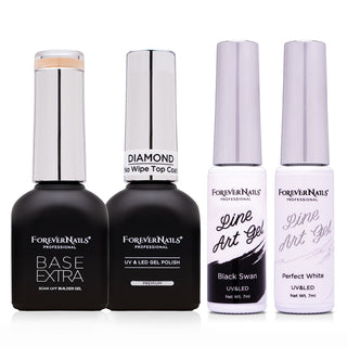 Liner Artistic Oja Semipermanenta ForeverNails French Kit