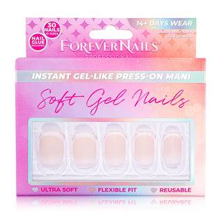 Unghii Press On Soft Gel ForeverNails Bonjour