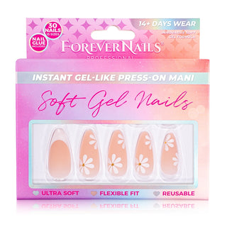 Unghii Press On Soft Gel ForeverNails Blossom