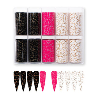 Folii de Transfer Set 10 - Marble Mixt