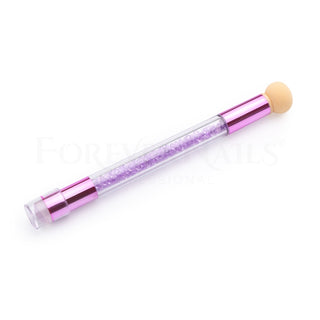 Stampila unghii silicon cu buretel ombre Purple